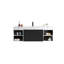 Ensemble de meuble-lavabo mural simple 60,25 po Bilodeau
