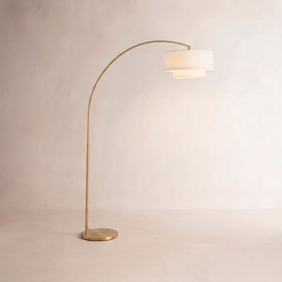 Sawyer 75'' Arched Floor Lamp