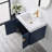 Rakeshia 24 Inch Wall-Mounted Floating Bathroom Vanity with Sink – Compact Cabinet with Integrated Basin for Modern Bathrooms-2017344667