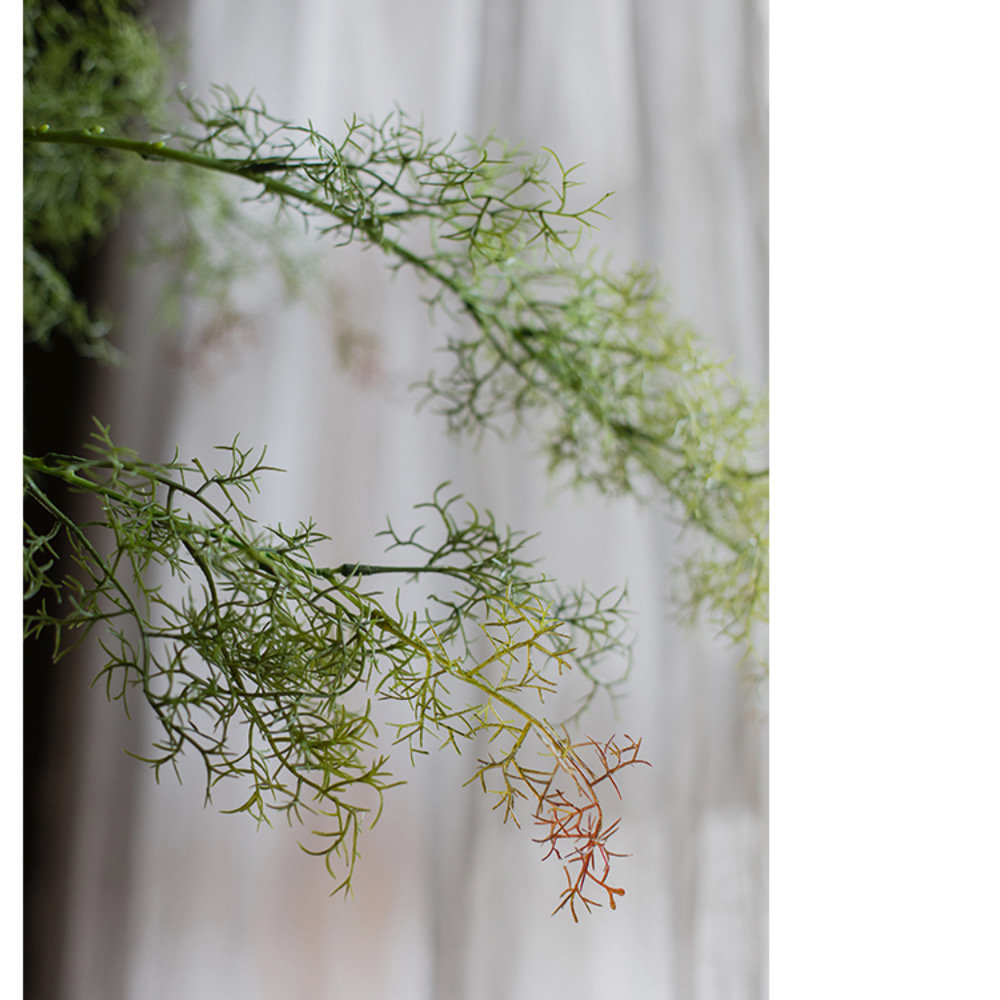 22'' Faux Grass Branch, Autumn Green