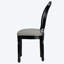 Ensemble de 2 chaises de salle à manger French Country rembourrées à dossier rond en rotin-920507644