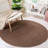 Lupica Natural Fiber Hand Woven Jute Solid Color Rug-1523786536