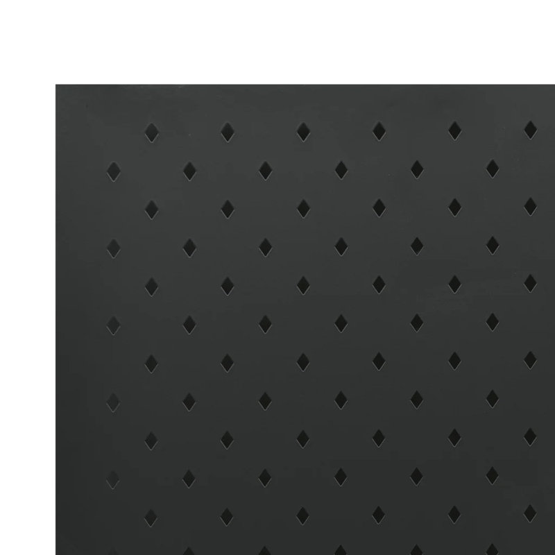 Symple Stuff 4-Panel Room Dividers 2 Pcs Black 160X180 Cm Steel, Black , 6