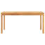 Topher 4 - Person Teak Patio Dining Set with Rectangular Table-799556895
