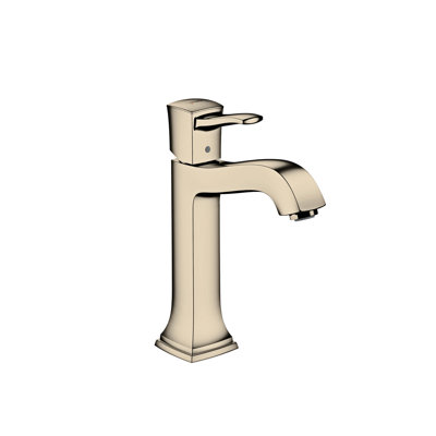 Robinet à un trou Hansgrohe Metropol Classic 160 avec ensemble de drain, 1,2 gal / min