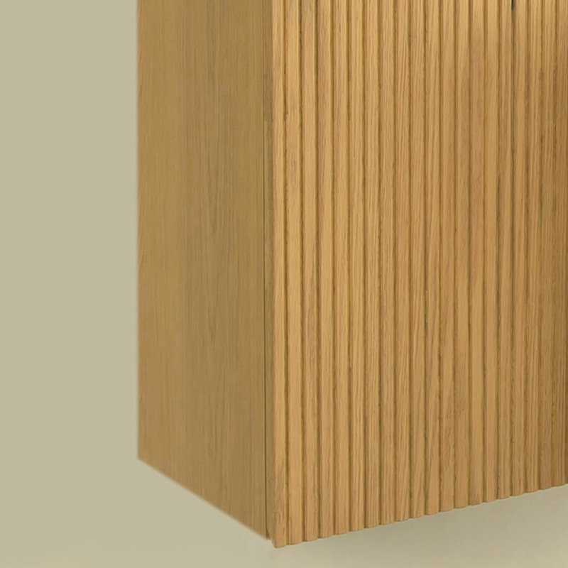 24,21 po Grande armoire murale de salle de bain - Conception étroite, chêne, fabrication, rangement facile à installer pour couleur 23 po, procédure d'installation simple