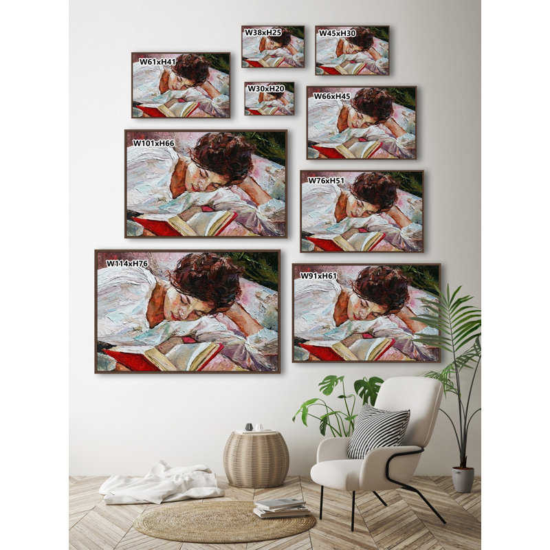 Don't Overthink - Painting on Canvas, 76cm H x 114cm W x 3.81cm D