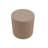 18 inch Round Everyday Vinyl Ottoman, 19 inch Height-114989669