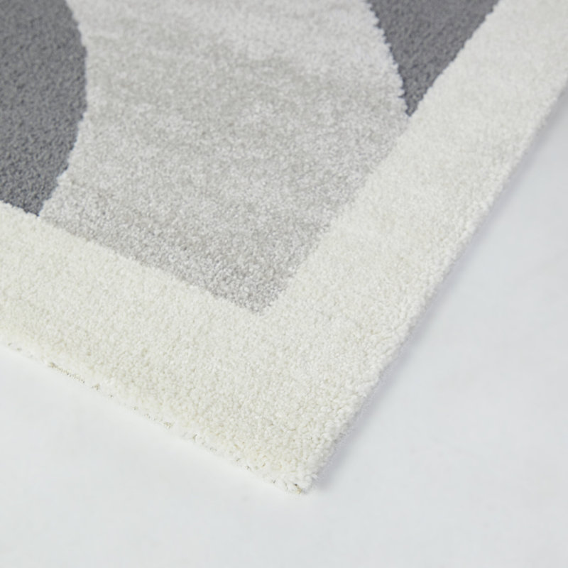 Tapis gris anthracite Folkmar, Rectangle 7 pi 10 po x 10 pi