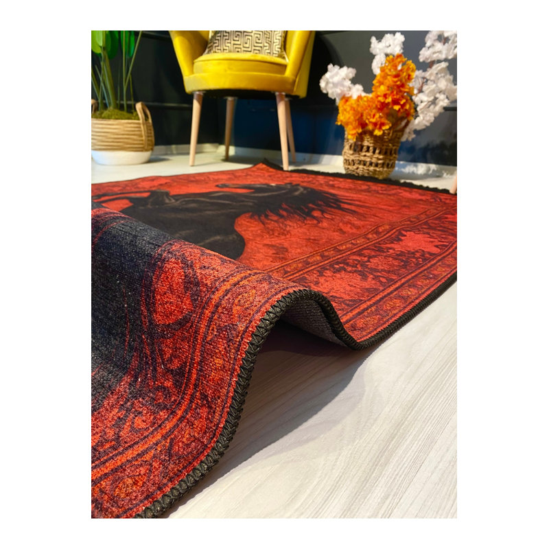 Tapis tissé à la main Mosso, 2'6" x 4'11"