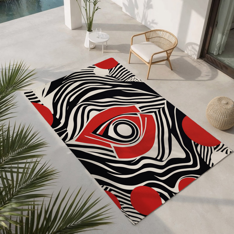 Tapis intérieur et extérieur Velvet Glow, Rectangle 1 pi 6 po x 2 pi 6 po