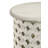 Fowey Round Mango Wood Side Table-791144846-745056967