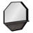 Stingley Metal Flat Mirror with Shelves-371376010