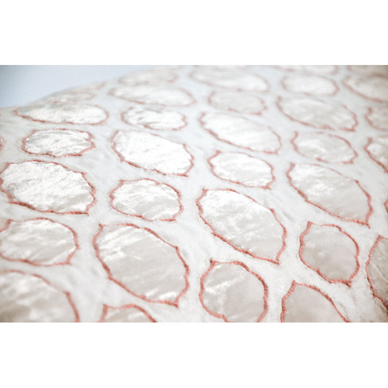 Tile Lumbar Pillow Cover & Insert, Apricot
