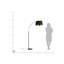 Bangert 197cm Arched Floor Lamp