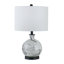 Lampe de table en verre