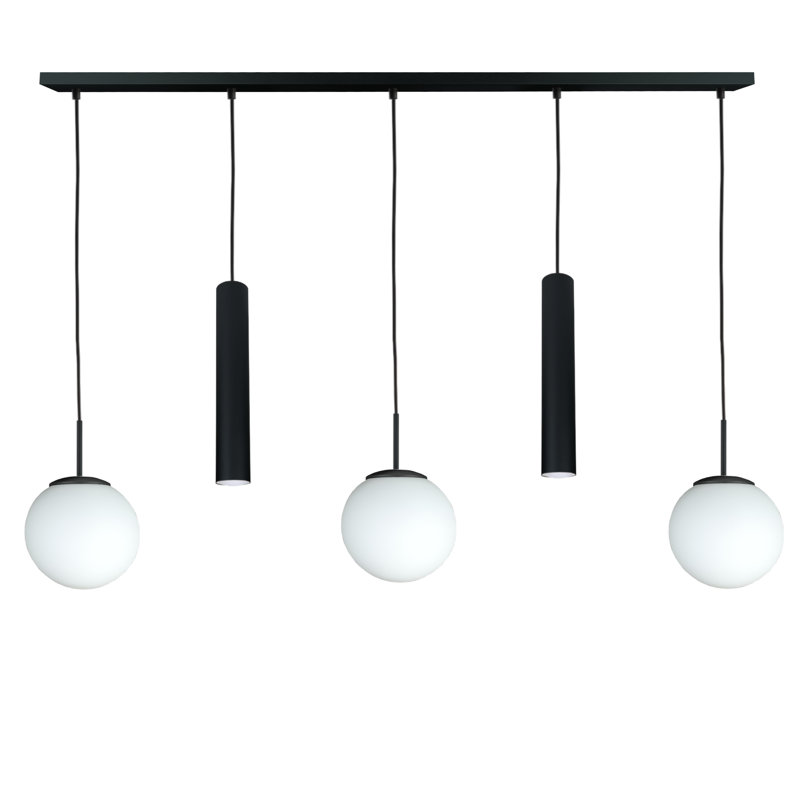 Bhorelal 5 - Light Matte Black Pendant