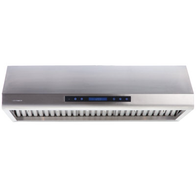 Cavaliere Stainless Steel 1000 CFM Ducted (Vented) Under Cabinet Range Hood with Baffle Filter