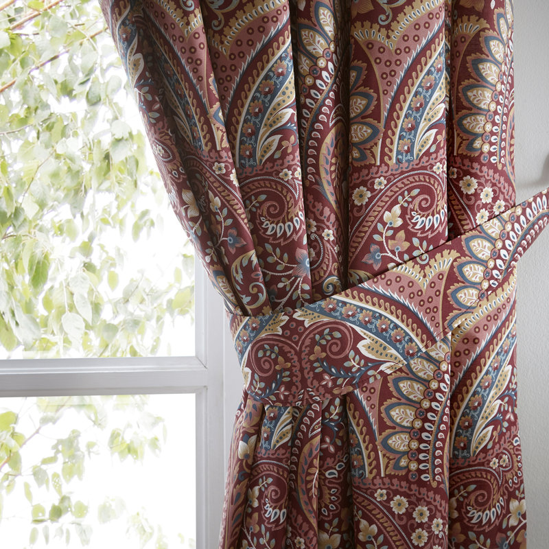 Palais Cotton Room Darkening Curtain Pair