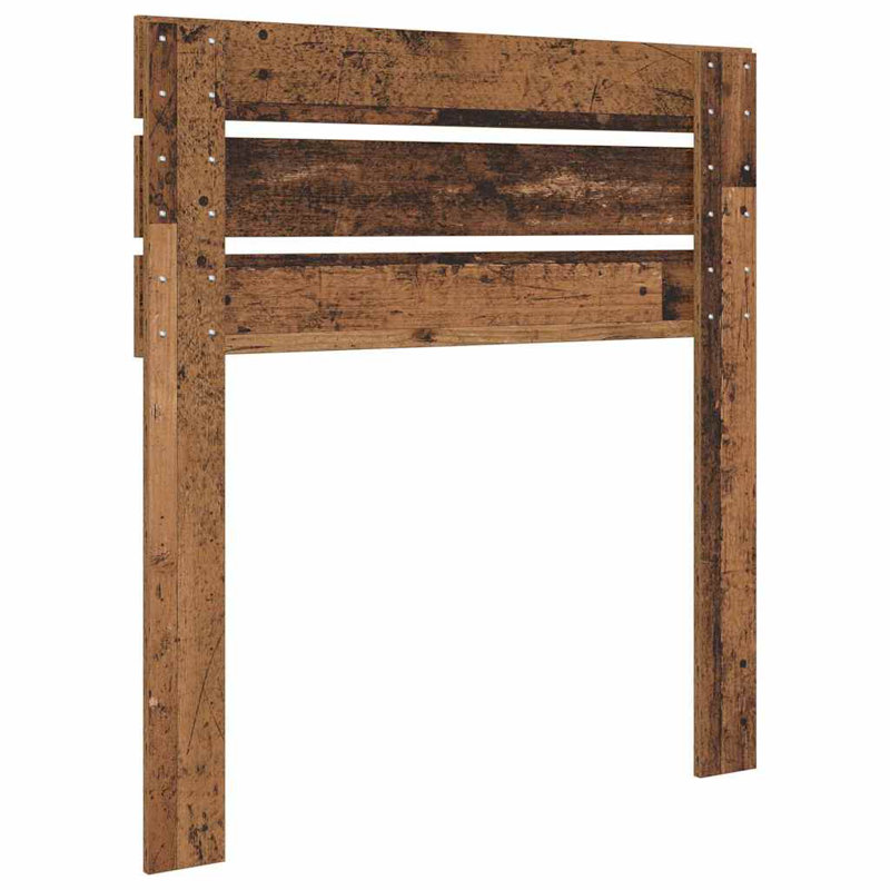 Headboard, UK Small Single - DE 75 x 190 cm, Old Wood