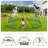 10ft Climbing Dome with Hammock and Swing