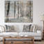Paysage, forêt d'hiver, photographie sur toile - Winter Forest Lane-34273545-35222415