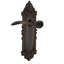 Victorian Plate Passage (Hall & Closet) with Swan Lever-785930517-785930522