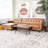 2 - Piece Leather Sectional-1885930887