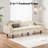 80 inch Faux Leather Convertible Sofa-1096861587