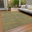 Tapis sauge lavable à la machine intérieur / extérieur Claudian ACN1633-104239041