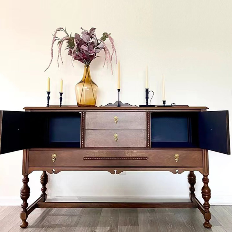 Console de luxe rétro de style français