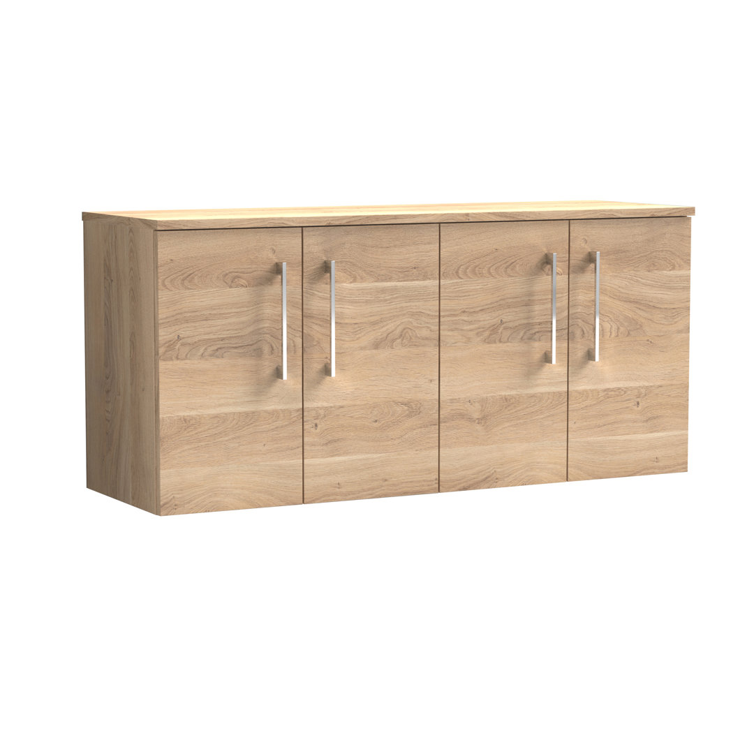 Arno 120.5cm Double Bathroom Vanity Base Only
