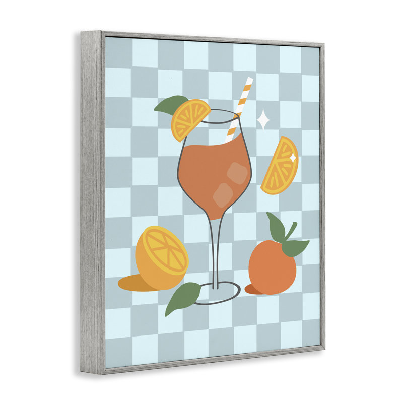 Art à giclée à carreaux et à cocktail par Anna Quach, Estampe numérique Farmhouse, H 20 po x l 16 po