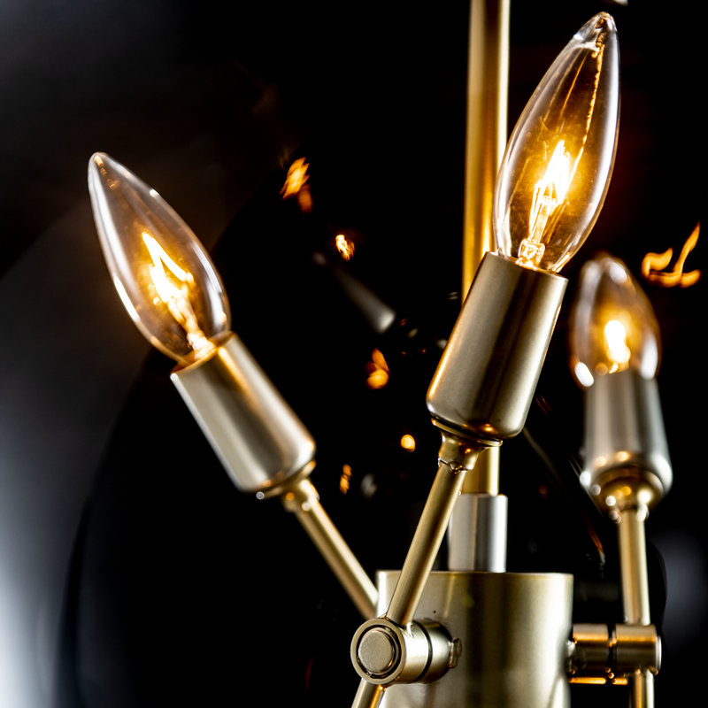 Sfera 6 - Light Pendant, Modern Brass