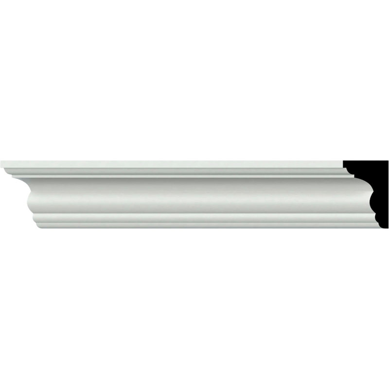 SAMPLE - Endurathane Queenstown Chair Rail, 1 3/4"H x 1 3/8"P x 12"L, Factory Primed