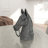 Lula Polystone Horse Head Sculpture-1869868205