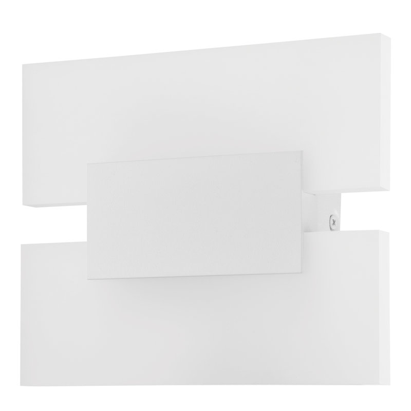 Demelza LED Flush Mounted Sconce, Matte White