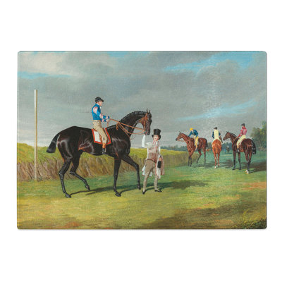 Horse Racing by John Frederick Herring Chopping Board