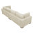 Catiria 137'' Corduroy Sofa-1973372437