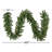 Peabody 600 " Pre-Lit Mixed Greenery Garland