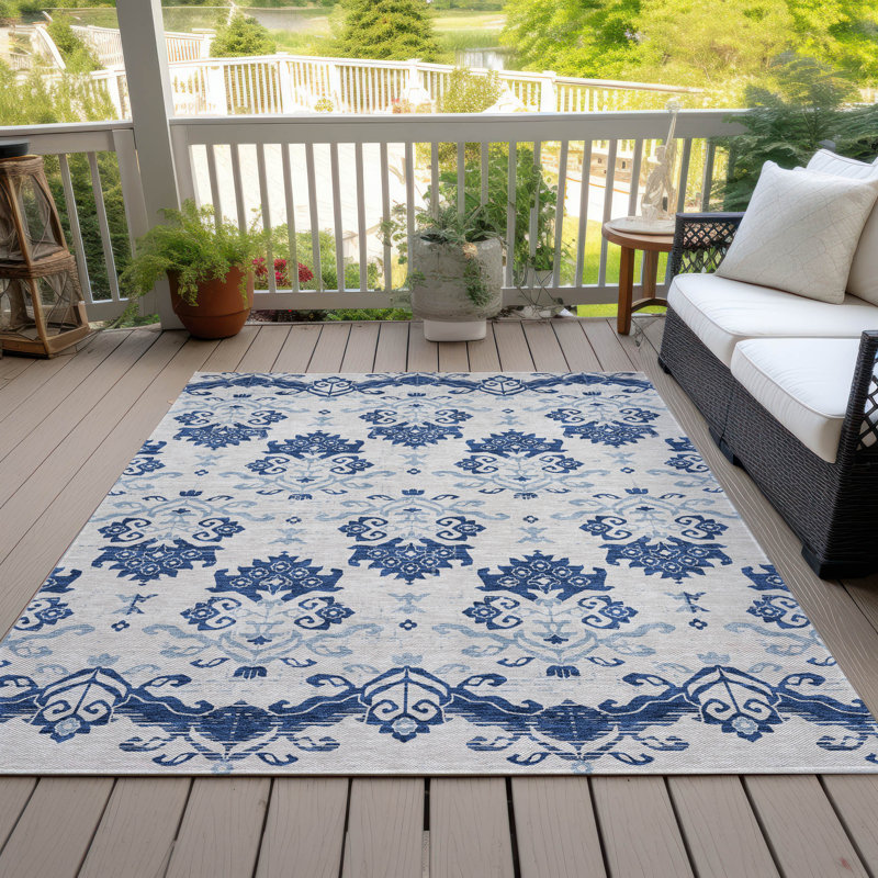  Lummus Non-Slip Indoor Outdoor Door Mat, Rectangle 10' x 14'