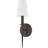 Hand-Blown Opal White Glass Wall Sconce - 4.25" ADA Compliant-559939675