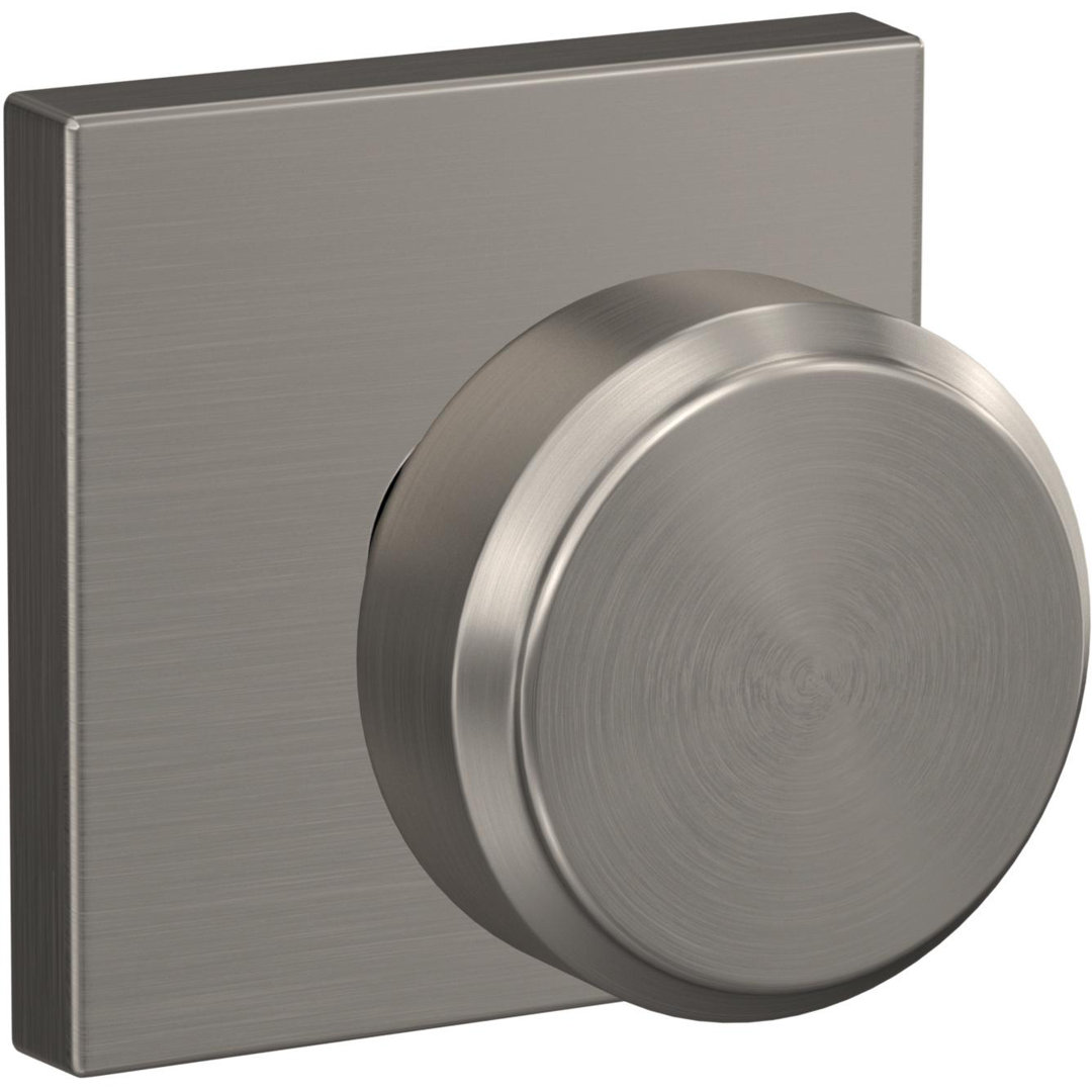 Custom Bowery Hall-Closet and Bed-Bath Knob with Collins Trim Schlage 