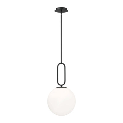 Single Light Glass Dimmable Pendant