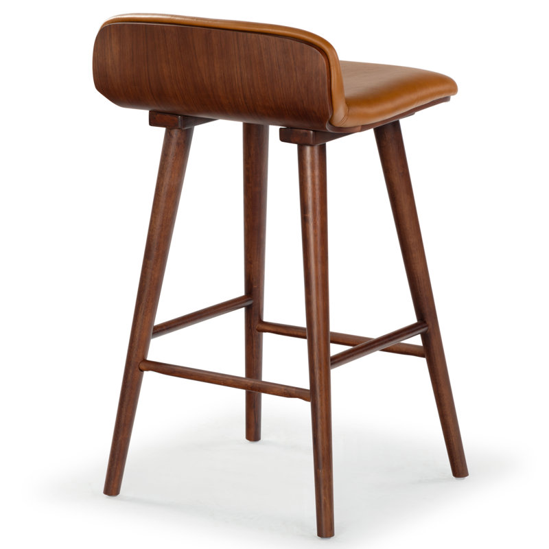 Vanya Barstool, Brown, Short Stool - 28"