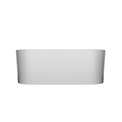 67" Whirlpool and Air Massage Heated Soaking Combination Tub with Integrated LED lighting