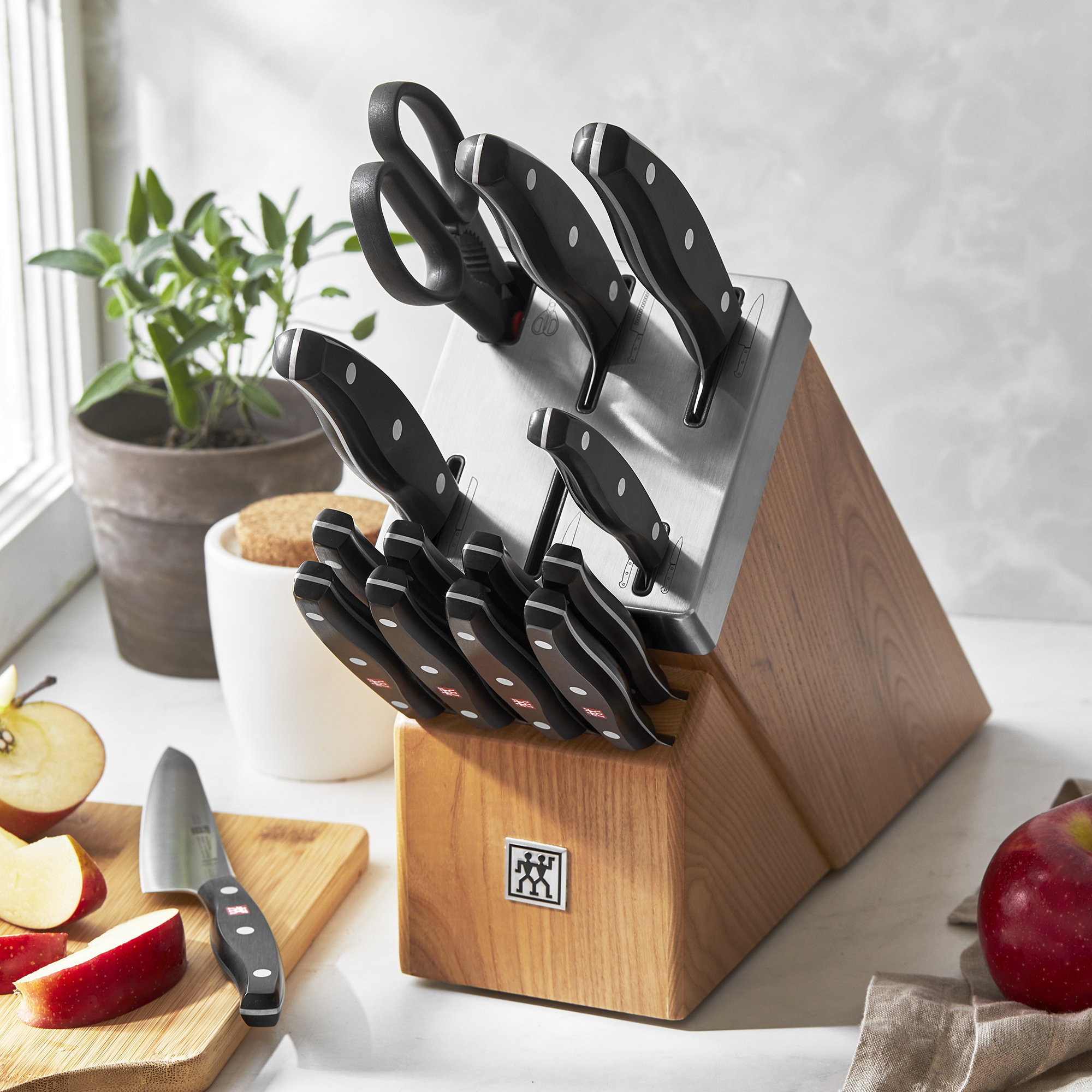 Zwilling J.A. Henckels Twin Gourmet 9-Piece Steak Knife Block Set