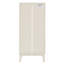 Armoire de rangement de 53,5 po de hauteur avec garde-manger, buffet Mid-Century moderne