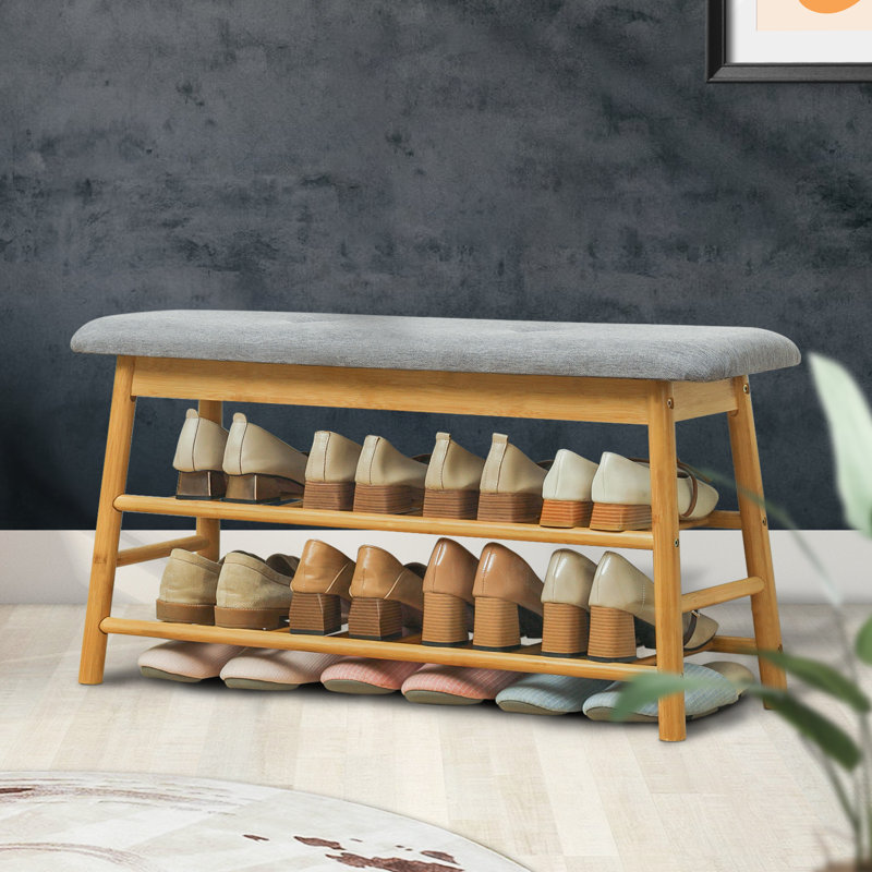 Banc de rangement pour chaussures Gibbens