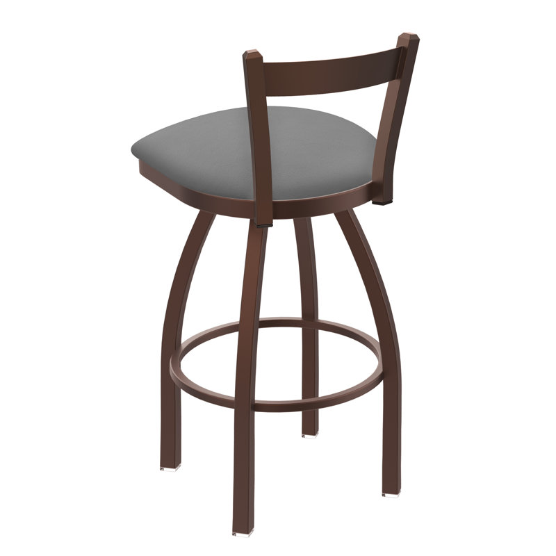 Tabouret de bar 821 Catalina, Gris Canter Folkstone, Bronze, Tabouret de comptoir (assise de 25 po de hauteur)